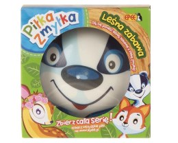 Piłka zmyłka - leśna zabawa, borsuk