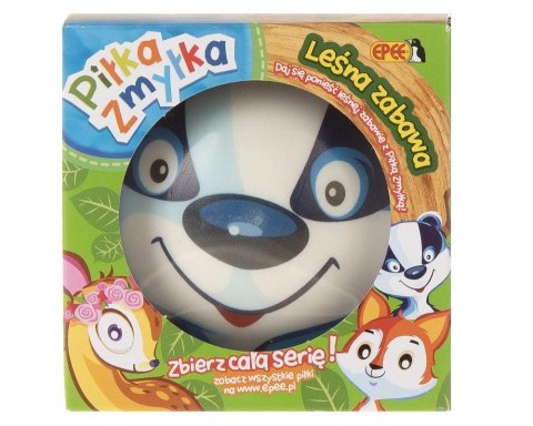 Piłka zmyłka - leśna zabawa, borsuk Piłka zmyłka - leśna zabawa, borsuk