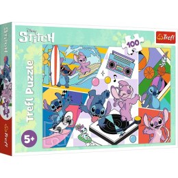 Puzzle 100 elementów wspomnienia lilo i stitch