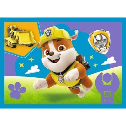 Puzzle 4w1 biegnące pieski psi patrol (paw patrol)