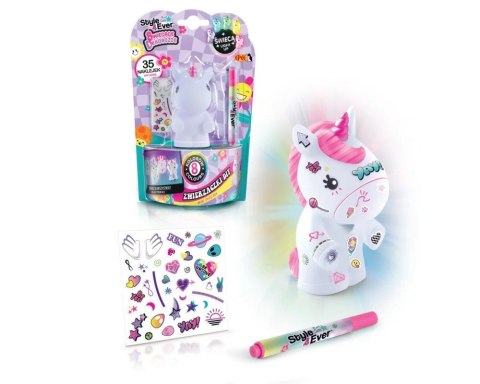 Zestaw Świecące dekorożce - zwierzaczki diy, unicorn rainbow Zestaw Świecące dekorożce - zwierzaczki diy, unicorn rainbow