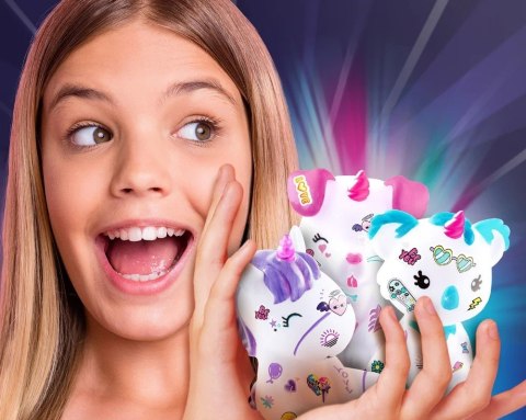 Zestaw Świecące dekorożce - zwierzaczki diy, unicorn rainbow Zestaw Świecące dekorożce - zwierzaczki diy, unicorn rainbow