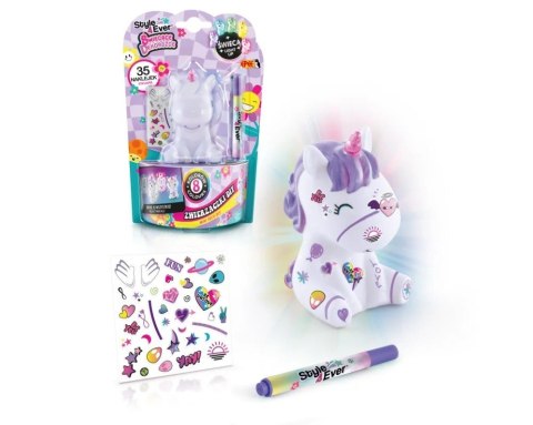 Zestaw Świecące dekorożce - zwierzaczki diy, unicorn sweet Zestaw Świecące dekorożce - zwierzaczki diy, unicorn sweet
