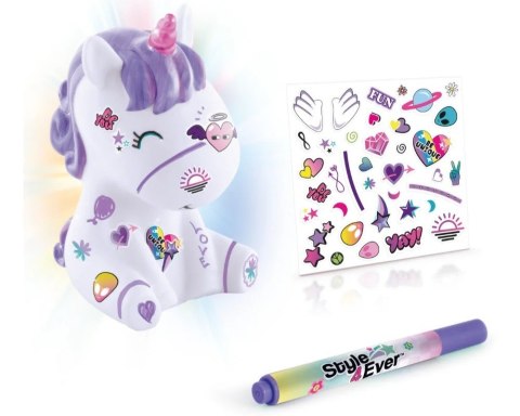 Zestaw Świecące dekorożce - zwierzaczki diy, unicorn sweet Zestaw Świecące dekorożce - zwierzaczki diy, unicorn sweet