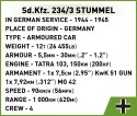 Klocki historical collection sd.kfz. 234/3 stummel