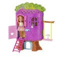 Lalka barbie chelsea domek na drzewie + akcesoria