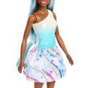 Lalka barbie jednorożec, niebieski strój