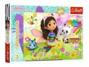 Puzzle 100 elementów glitter brokatowa gabi gabby's dollhouse