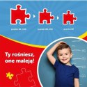 Puzzle 100 elementów glitter brokatowa gabi gabby's dollhouse