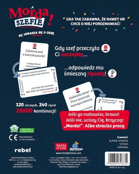 Gra morda, szefie! Gra morda, szefie!