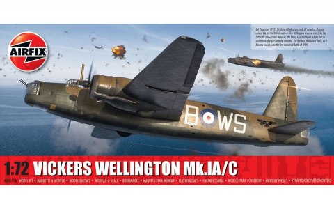 Model plastikowy vickers wellington mk.ia/c 1/72 Model plastikowy vickers wellington mk.ia/c 1/72