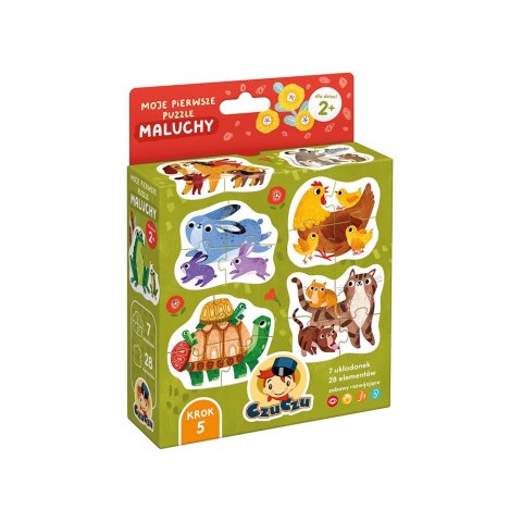 Układanka moje pierwsze puzzle - maluchy Układanka moje pierwsze puzzle - maluchy