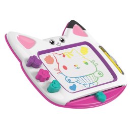 Znikopis kolorowa tablica magnetyczna koci domek gabi