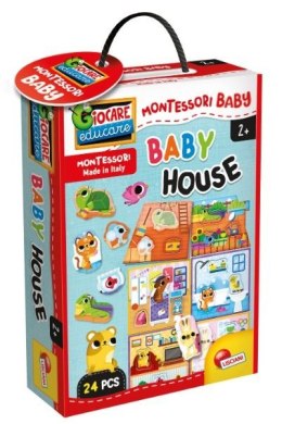 Gra edukacyjna montessori baby house
