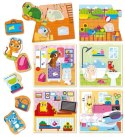 Gra edukacyjna montessori baby house