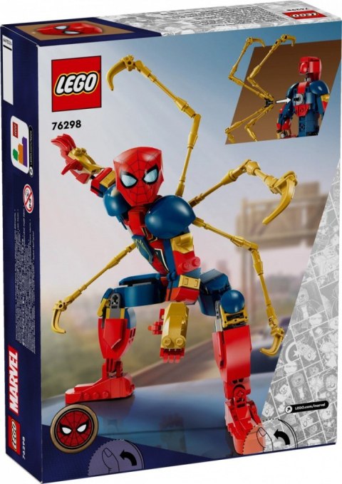 Klocki super heroes 76298 figurka iron spider-mana Klocki super heroes 76298 figurka iron spider-mana