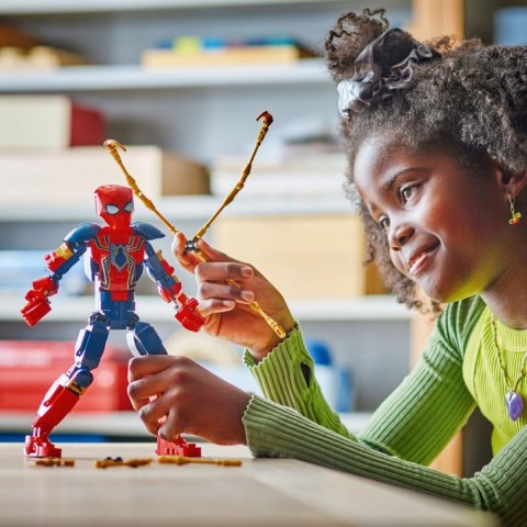 Klocki super heroes 76298 figurka iron spider-mana Klocki super heroes 76298 figurka iron spider-mana