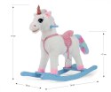 Koń na biegunach Łatek unicorn