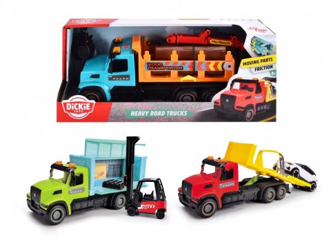 Pojazd city heavy truck volvo 3 rodzaje 22 cm mix Pojazd city heavy truck volvo 3 rodzaje 22 cm mix
