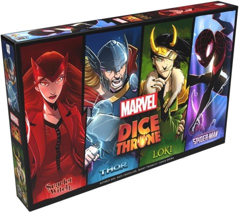 Gra dice throne marvel box 1 scarlet witch, thor, loki, spider-man Gra dice throne marvel box 1 scarlet witch, thor, loki, spider-man