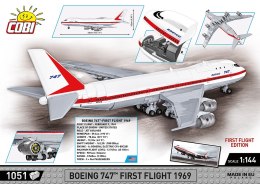 Klocki boeing 747 first flight 1969