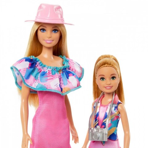 Zestaw lalek barbie i stacie z pieskami Zestaw lalek barbie i stacie z pieskami