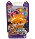 Zestaw z figurkami polly pocket lalka + szop