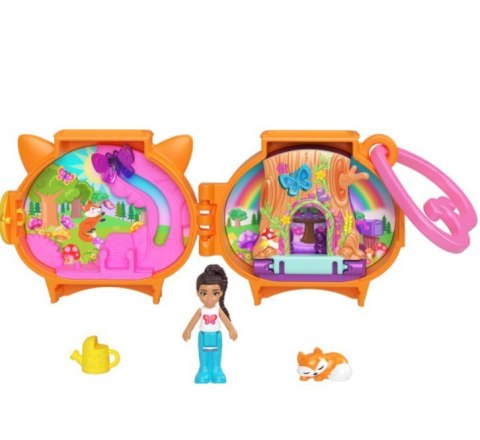 Zestaw z figurkami polly pocket lalka + szop Zestaw z figurkami polly pocket lalka + szop
