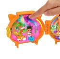 Zestaw z figurkami polly pocket lalka + szop