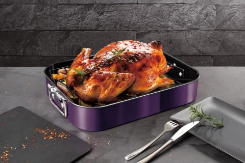 BRYTFANNA DO PIECZENIA Z RUSZTEM 41.5X32CM BERLINGER HAUS PURPLE ECLIPSE BH-7848 BRYTFANNA DO PIECZENIA Z RUSZTEM 41.5X32CM BERLINGER HAUS PURPLE ECLIPSE BH-7848
