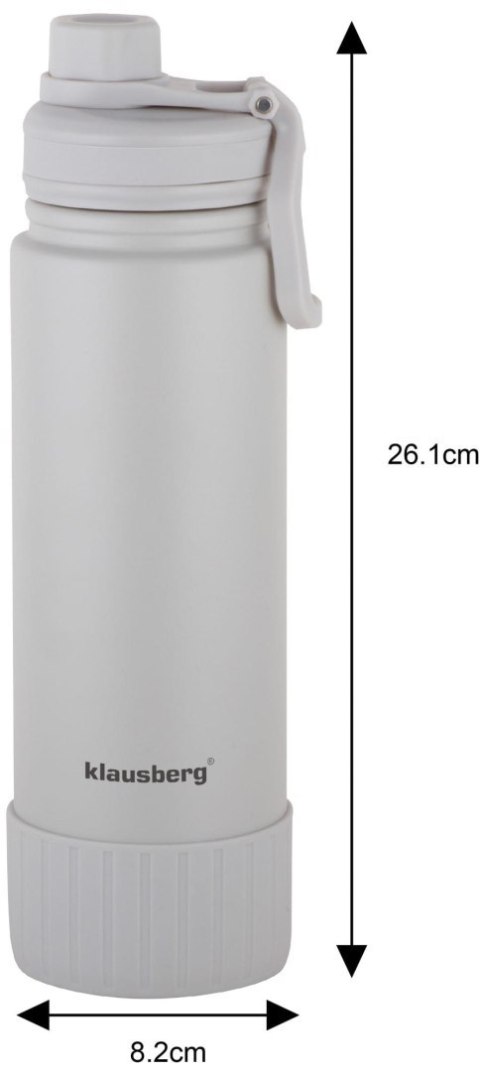 BUTELKA TERMICZNA 720ML KLAUSBERG BEŻOWA KB-7640 BUTELKA TERMICZNA 720ML KLAUSBERG BEŻOWA KB-7640