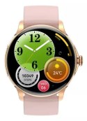 Smartwatch Damski Rubicon RNCF35 ROSE GOLD Bransoleta + Pasek Pink
