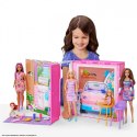 Domek dla lalek barbie przytulny domek z wyposażeniem