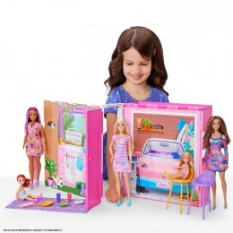 Domek dla lalek barbie przytulny domek z wyposażeniem
