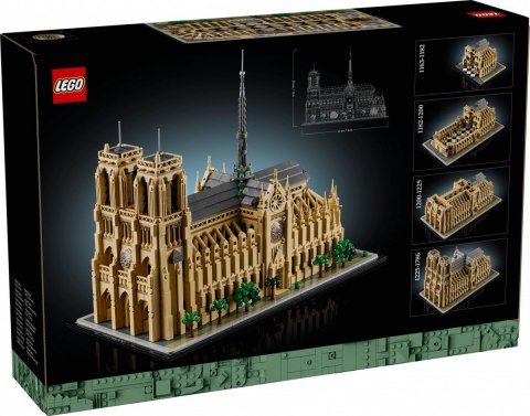 Klocki architecture 21061 notre-dame w paryżu Klocki architecture 21061 notre-dame w paryżu