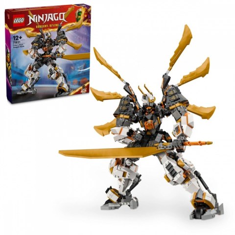 Klocki ninjago 71821 tytanowy smok-mech cole'a Klocki ninjago 71821 tytanowy smok-mech cole'a