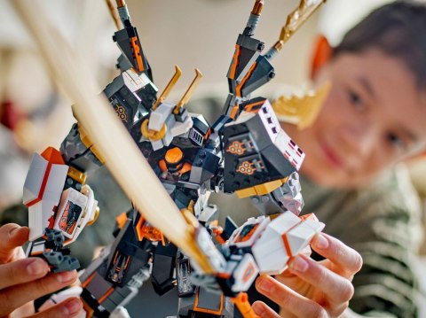 Klocki ninjago 71821 tytanowy smok-mech cole'a Klocki ninjago 71821 tytanowy smok-mech cole'a
