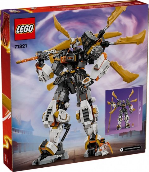 Klocki ninjago 71821 tytanowy smok-mech cole'a Klocki ninjago 71821 tytanowy smok-mech cole'a