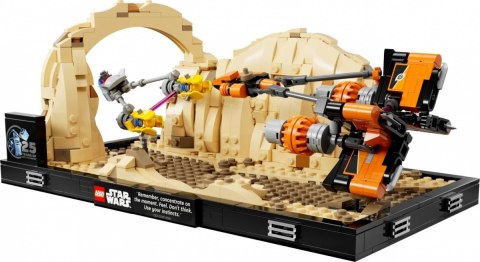 Klocki star wars 75380 diorama: wyścig ścigaczy w mos espa Klocki star wars 75380 diorama: wyścig ścigaczy w mos espa