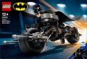 Klocki super heroes 76273 figurka batmana do zbudowania i batcykl