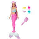 Lalka barbie syrenka długie włosy