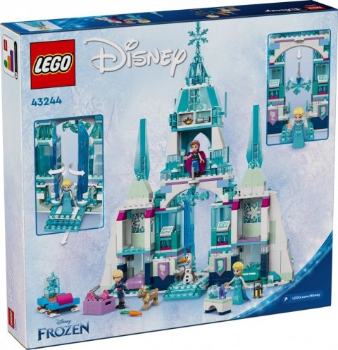 Klocki disney princess 432 44 lodowy pałac elzy Klocki disney princess 432 44 lodowy pałac elzy