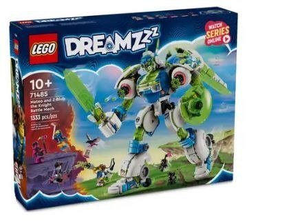 Klocki dreamzzz 71485 mech-rycerz mateo i z-blob Klocki dreamzzz 71485 mech-rycerz mateo i z-blob