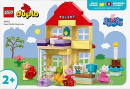 Klocki duplo 10433 peppa pig urodzinowy domek peppy