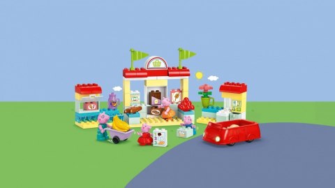 Klocki duplo 10434 peppa pig peppa i supermarket Klocki duplo 10434 peppa pig peppa i supermarket