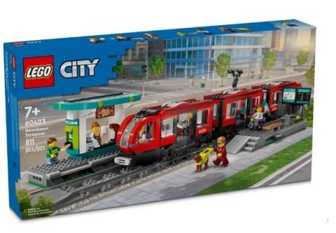 Klocki city 60423 tramwaj miejski ze stacją Klocki city 60423 tramwaj miejski ze stacją