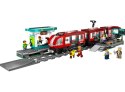 Klocki city 60423 tramwaj miejski ze stacją