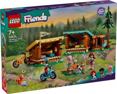 Klocki friends 42624 przytulne domki na letnim obozie Klocki friends 42624 przytulne domki na letnim obozie