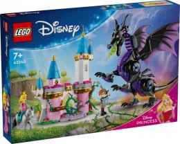Klocki disney princess 43240 diabolina jako smok