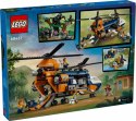 Klocki city 60437 helikopter badaczy dżungli w bazie